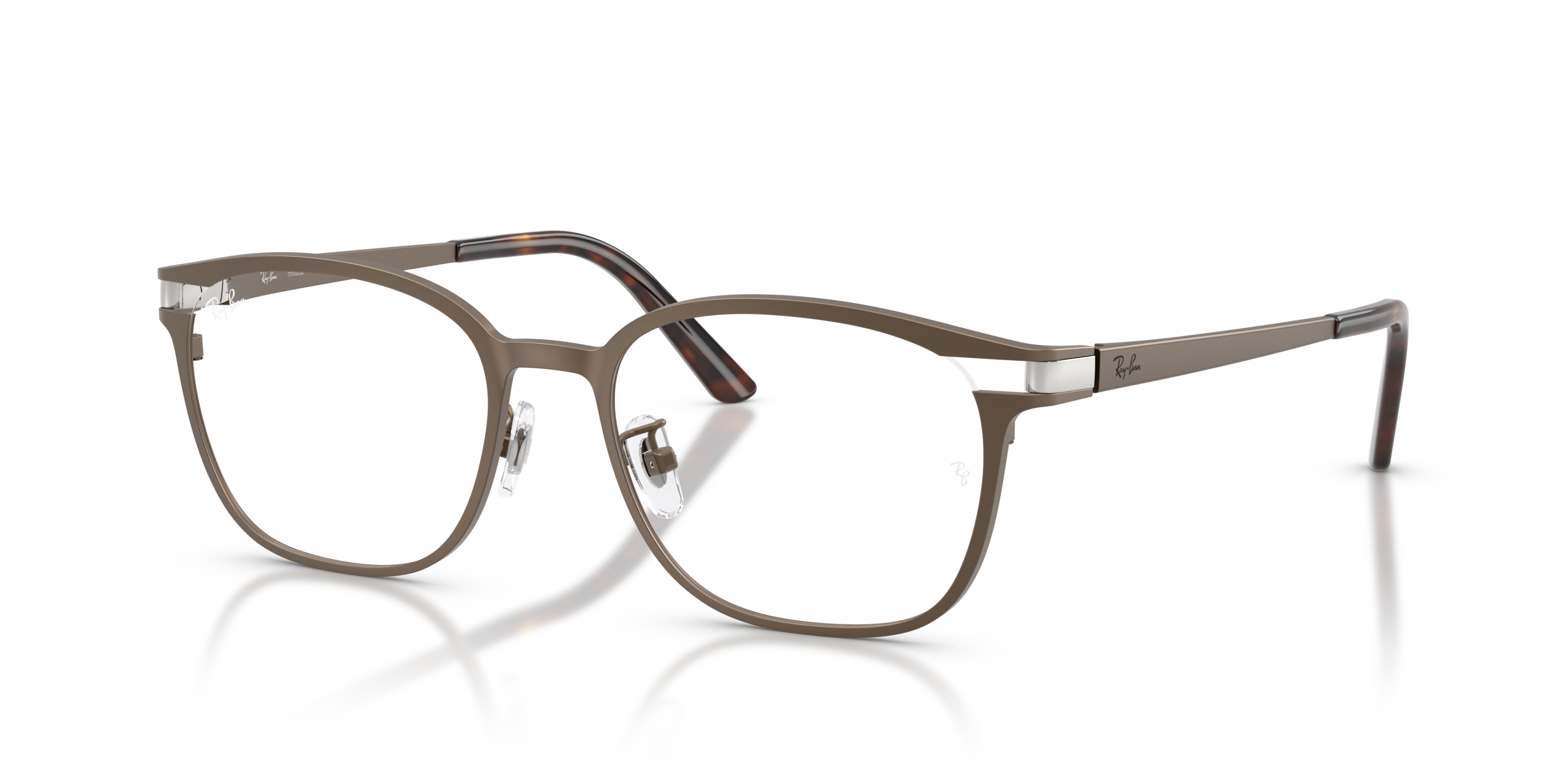Ray Ban Ray Ban 0RX8780D 1020 DARK BROWN 53-18 Ray Ban Ray Ban 0RX8780D 1020 DARK BROWN 53-18