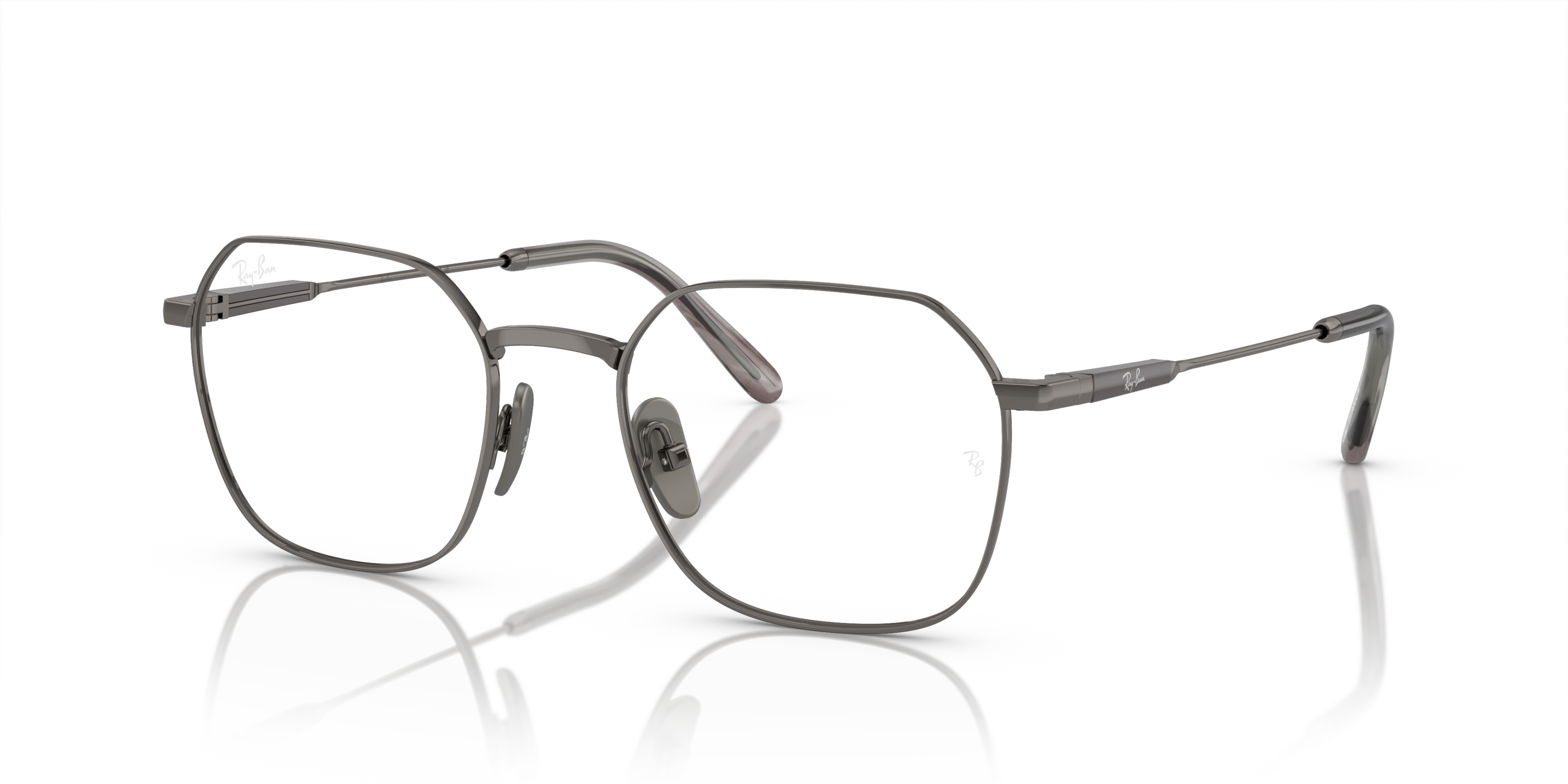 Ray Ban Ray Ban JIM TITANIUM 0RX8794 1000 GUNMETAL 53-20 Ray Ban Ray Ban JIM TITANIUM 0RX8794 1000 GUNMETAL 53-20