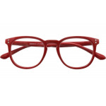 ROBIN - Fertiglesehilfe Kunststoffbrille in havanna-schwarz mit flexibler Federtechnik und klaren Lesegläsern +1