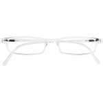 Schwarze Kunststofflesebrille ADAM mit Federtechnik für optimale Passform