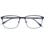 Schwarze Lesebrille BEN mit Federscharnier und Etui