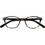 CAMBRIDGE G59800 Fertiglesebrille in havanna-schwarz mit Kunststoffrahmen und praktischem Etui