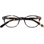 CAMBRIDGE G59800 Fertiglesebrille in havanna-schwarz mit Kunststoffrahmen und praktischem Etui