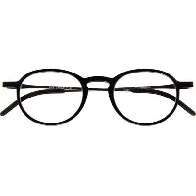Lesebrille Modell 5 MM mit ultraflachem Design und praktischem Lederetui