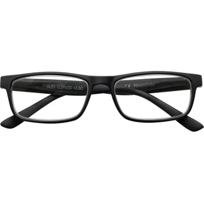 Blau-schwarze Lesebrille Modell ALEX mit Federtechnik