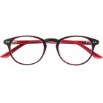Lesebrille DOKTOR G11900 in klassischem Schwarz mit Panto-Form und +1.00 Dioptrien Stärke