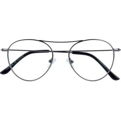 Metall-Lesebrille DYLAN G69800 in Schwarz mit +1.00 Dioptrien