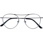 Metall-Lesebrille DYLAN G69800 in Schwarz mit +1.00 Dioptrien