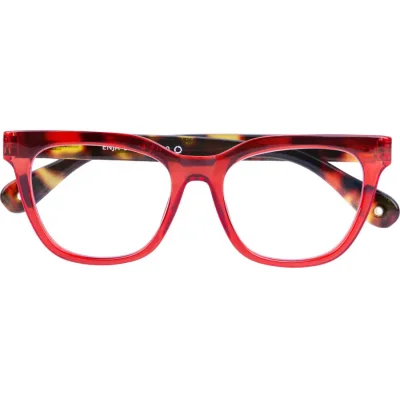 Transparente Kunststoff-Lesebrille ENJA G69400 mit Federscharnier