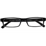 Lesebrille FINN G75200 schwarz mit Kunststoff-Halbbrille und +1