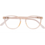 Beige Kunststoff-Lesebrille ELLA G68200 mit Federscharnier und +1.00 Dioptrien