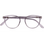 Beige Kunststoff-Lesebrille ELLA G68200 mit Federscharnier und +1.00 Dioptrien