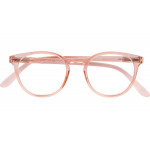 Beige Kunststoff-Lesebrille ELLA G68200 mit Federscharnier und +1.00 Dioptrien