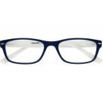 Schwarze Kunststoff-Lesebrille FEELING G15500 mit Federscharnier