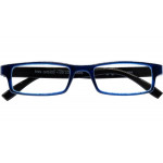 Lesebrille FINN G75200 schwarz mit Kunststoff-Halbbrille und +1