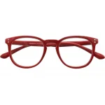 ROBIN - Fertiglesehilfe Kunststoffbrille in havanna-schwarz mit flexibler Federtechnik und klaren Lesegläsern +1