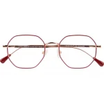 YOKO: elegante goldfarbene Metall-Fertiglesebrille mit Federtechnik und passendem Etui