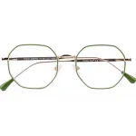 YOKO: elegante goldfarbene Metall-Fertiglesebrille mit Federtechnik und passendem Etui