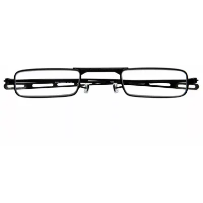 Fertiglesehilfe I need You 9 MM, G5300, schwarz Reisebrille in rechteckigem Design mit schmalem Rahmen und neutraler Optik.