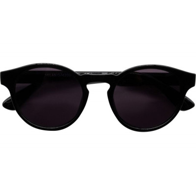 MILAN Fertiglesebrille in schwarz mit +1