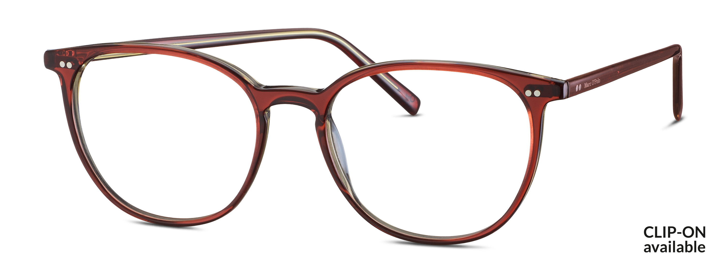 Marc O’ Polo 503262 56 53-17 Marc O’ Polo Herrenbrille in rot aus Kunststoff