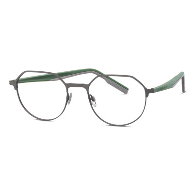 TOM TAILOR Eyewear TOM TAILOR 671001 30 54-20 Unisex Brille aus Kombi in grey Größe 54-20
