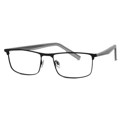TOM TAILOR Eyewear TOM TAILOR 671002 10 56-18 Herrenbrille aus Kombi in black Größe 56-18
