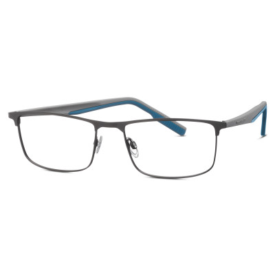 TOM TAILOR Eyewear TOM TAILOR 671002 30 56-18 Herrenbrille aus Kombi in grey Größe 56-18