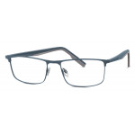 TOM TAILOR Eyewear TOM TAILOR 671002 70 56-18 Herrenbrille aus Kombi in blue Größe 56-18