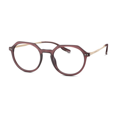 TOM TAILOR Eyewear TOM TAILOR 671003 50 51-20 Unisex Brille aus Kombi in red Größe 51-20