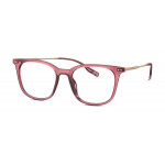 TOM TAILOR Eyewear TOM TAILOR 671004 55 52-18 Damenbrille aus Kombi in red Größe 52-18