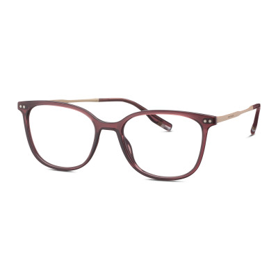 TOM TAILOR Eyewear TOM TAILOR 671006 50 53-17 Damenbrille aus Kombi in red Größe 53-17