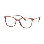 TOM TAILOR Eyewear TOM TAILOR 671006 55 53-17 Damenbrille aus Kombi in red Größe 53-17