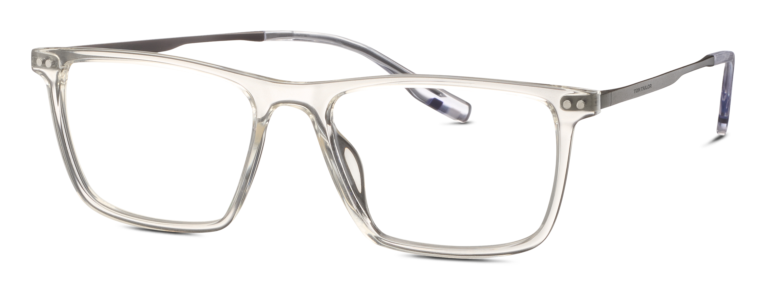 TOM TAILOR 671008 00 55-17 TOM TAILOR Eyewear TOM TAILOR 671008 00 55-17 Herrenbrille aus Kombi in silver Größe 55-17