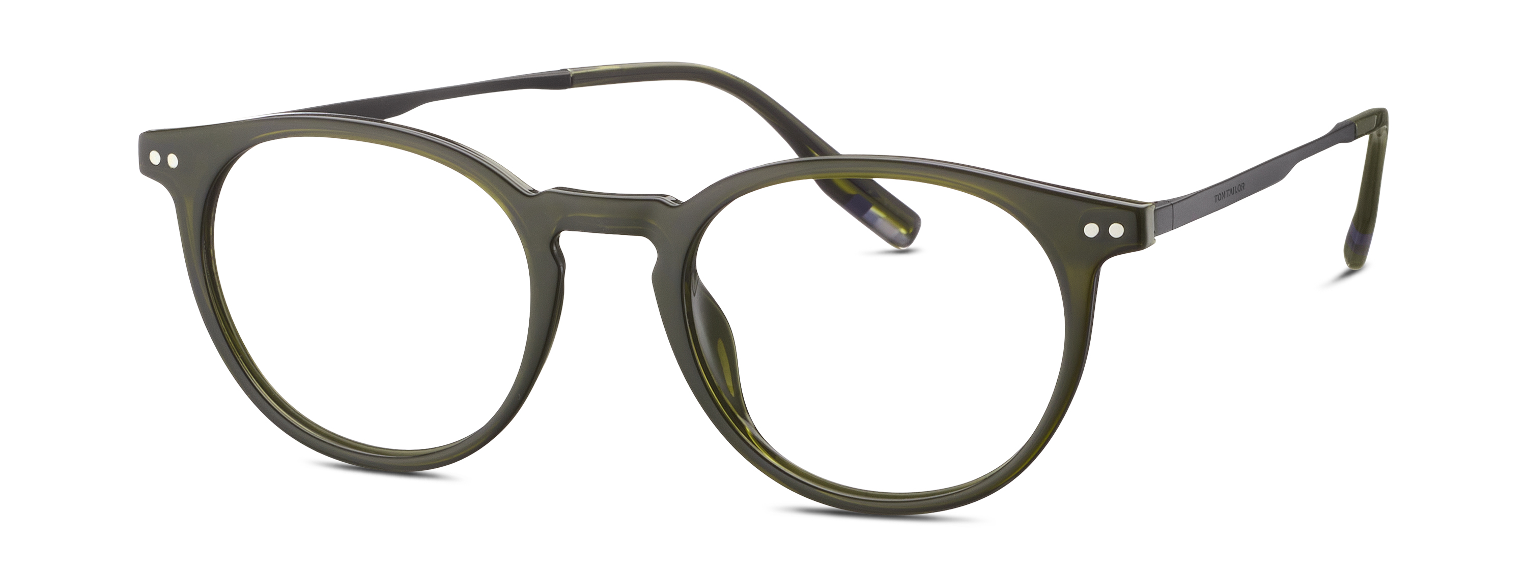 TOM TAILOR 671009 40 49-19 TOM TAILOR Eyewear TOM TAILOR 671009 40 49-19 Unisex Brille aus Kombi in green Größe 49-19