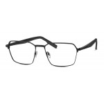 TOM TAILOR Eyewear TOM TAILOR 671011 10 56-17 Herrenbrille aus Kombi in black Größe 56-17