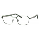 TOM TAILOR Eyewear TOM TAILOR 671011 40 56-17 Herrenbrille aus Kombi in green Größe 56-17
