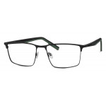 TOM TAILOR Eyewear TOM TAILOR 671012 10 57-17 Herrenbrille aus Kombi in black Größe 57-17