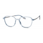 TOM TAILOR Eyewear TOM TAILOR 671015 00 52-18 Unisex Brille aus Kombi in silver Größe 52-18
