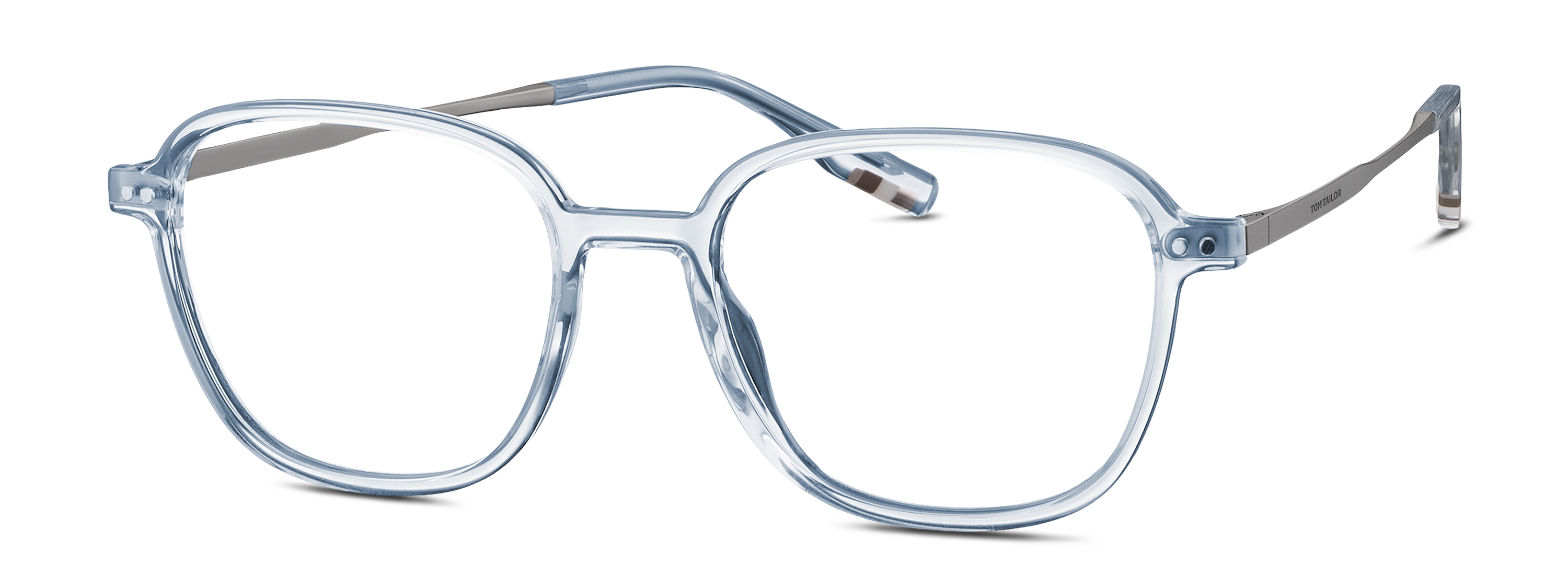TOM TAILOR 671015 00 52-18 TOM TAILOR Eyewear TOM TAILOR 671015 00 52-18 Unisex Brille aus Kombi in silver Größe 52-18