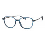 TOM TAILOR Eyewear TOM TAILOR 671015 70 52-18 Unisex Brille aus Kombi in blue Größe 52-18