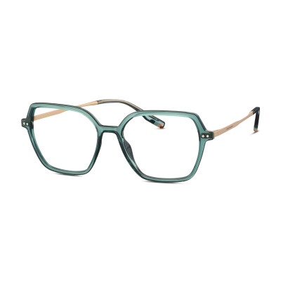 TOM TAILOR Eyewear TOM TAILOR 671016 40 56-17 Damenbrille aus Kombi in green Größe 56-17