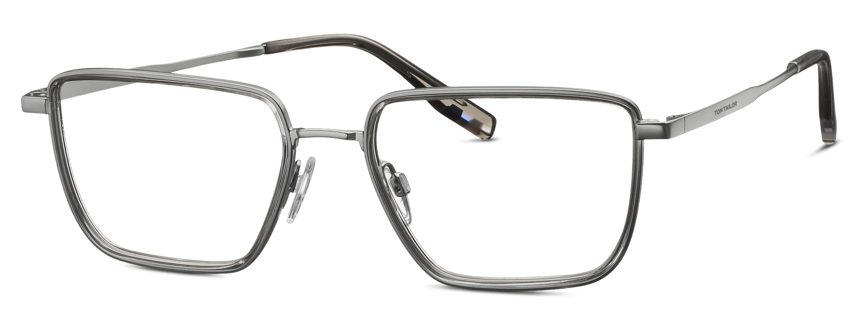 TOM TAILOR 671017 33 53-18 TOM TAILOR Eyewear TOM TAILOR 671017 33 53-18 Herrenbrille aus Kombi in grey Größe 53-18