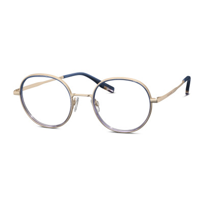 TOM TAILOR Eyewear TOM TAILOR 671018 27 50-21 Damenbrille aus Kombi in golden Größe 50-21