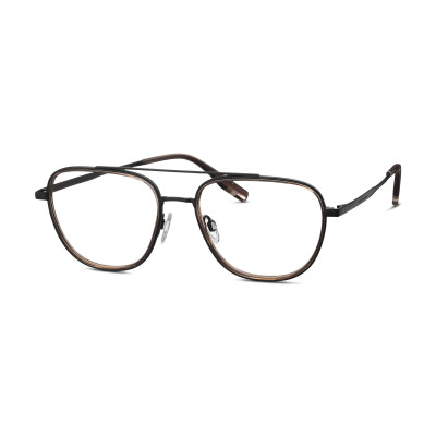 TOM TAILOR Eyewear TOM TAILOR 671019 16 54-18 Unisex Brille aus Kombi in black Größe 54-18