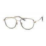 TOM TAILOR Eyewear TOM TAILOR 671019 23 54-18 Unisex Brille aus Kombi in golden Größe 54-18