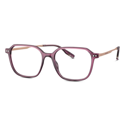 TOM TAILOR Eyewear TOM TAILOR 671021 50 53-17 Damenbrille aus Kombi in red Größe 53-17