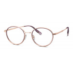 TOM TAILOR Eyewear TOM TAILOR 671023 25 50-19 Unisex Brille aus Kombi in golden Größe 50-19