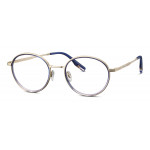 TOM TAILOR Eyewear TOM TAILOR 671023 27 50-19 Unisex Brille aus Kombi in golden Größe 50-19