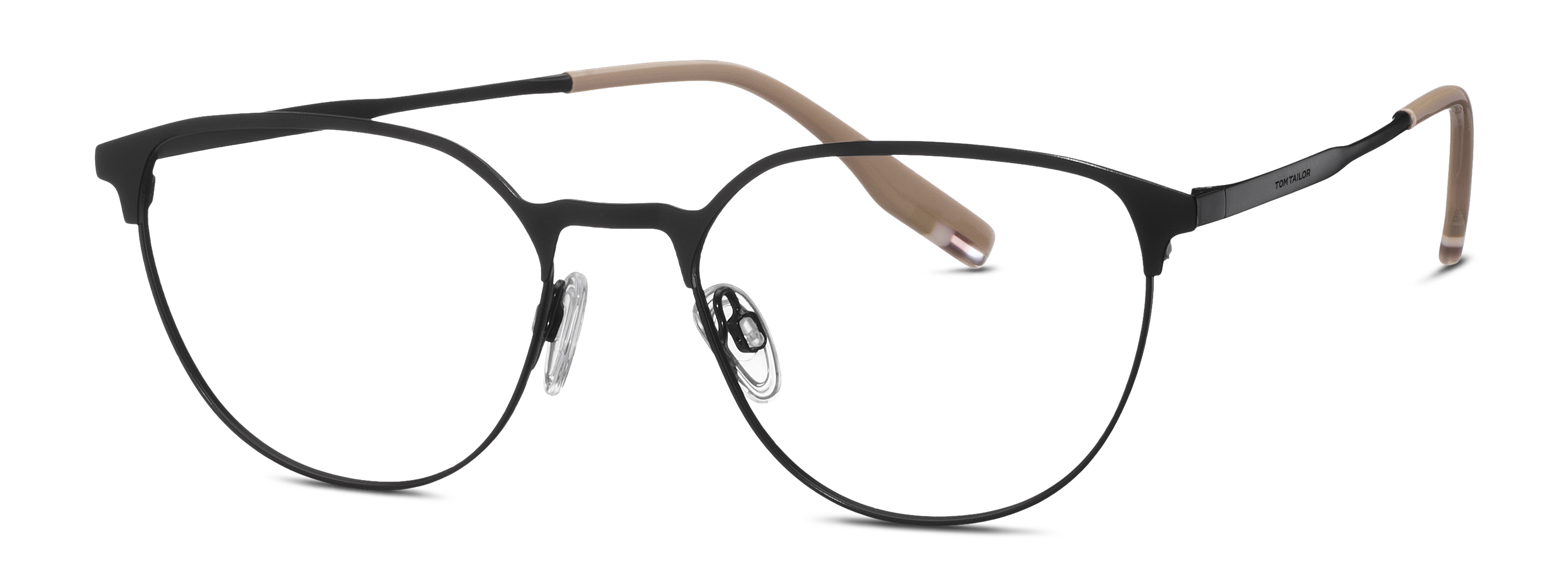 TOM TAILOR 672000 10 51-17 TOM TAILOR Eyewear TOM TAILOR 672000 10 51-17 Damenbrille aus Metall in black Größe 51-17